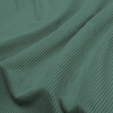 Corduroy Teal Curtain