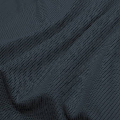 Corduroy Navy Curtains