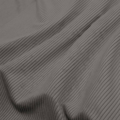 Corduroy Gray Curtain