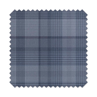 Rideaux Heritage Plaid bleus