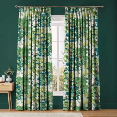 Folklore Tree Sky Curtains