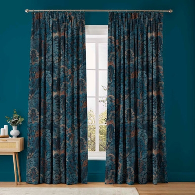 New Eden Navy Curtains