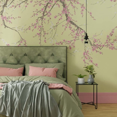 Sakura Viridis Bespoke Mural