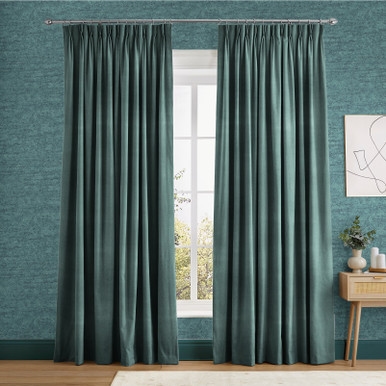 Elegance Teal Curtains