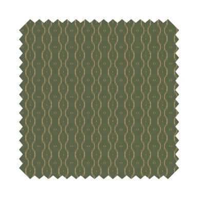 Rustic Ikat Emerald Roman Blinds