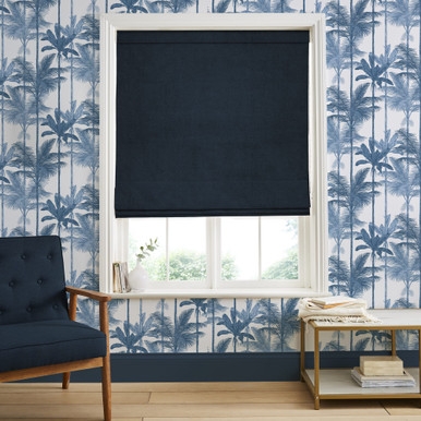 Serenity Ink Roman Blind