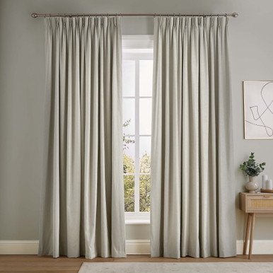 Campanile Soft Grey Curtains