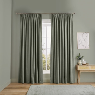 Wallace Pale Sage Curtains