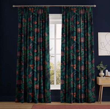 Tigerlily Midnight Curtains