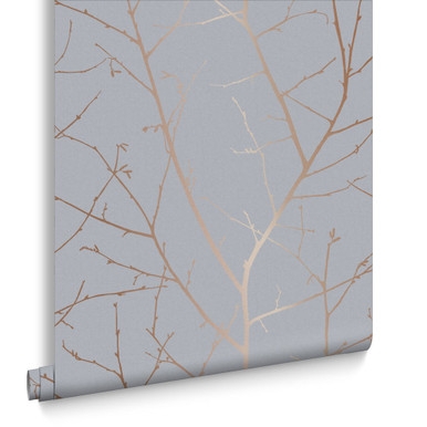 Boreas Soft Grey Wallpaper