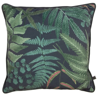 Midsummer Fern Navy Cushion