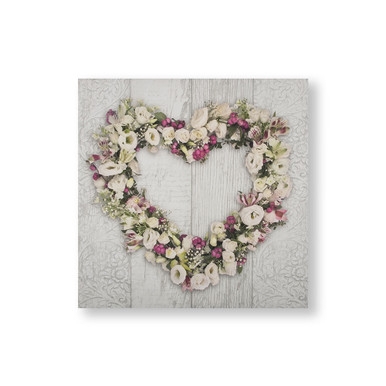 Floral Heart Wall Art