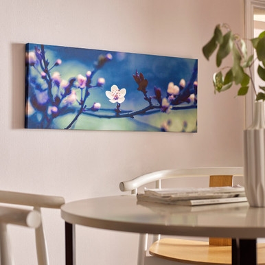 Petite Petals Printed Canvas Wall Art