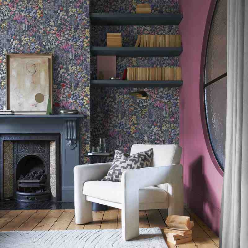 How To Integrate Colourful Wallpaper into Your Home