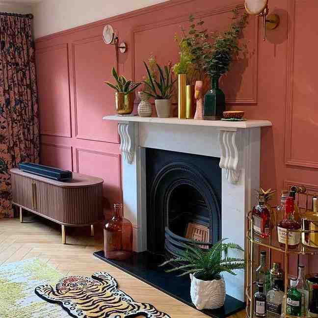 How To Paint a Fireplace