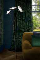 Daintree Palm Midnight Curtain