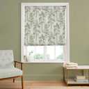 Norse Forest Soft Green Roman Blind