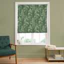 Norse Forest Soft Emerald Roman Blind