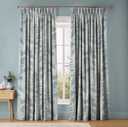 Norse Forest Soft Blue Curtains