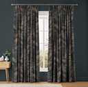 Norse Forest Soft Black Curtains