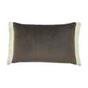 Fringe Opulence Chocolate Cushion