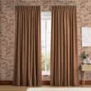 Rustic Ikat Clay Curtains