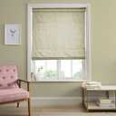 Ethereal Pale Gold Roman Blind