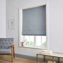 Wallace Dusky Blue Roman Blind