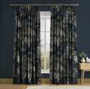 Timepiece Midnight Curtains