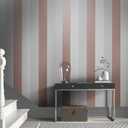 Figaro Rose Gold & Mink Wallpaper