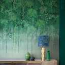 Enchanted Vale Emerald Bespoke Mural