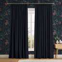 Organdy Midnight Curtains