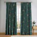 Obassia Teal Curtains