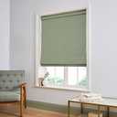 Organdy Sage Roman Blind