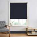 Organdy Midnight Roman Blind