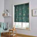 Obassia Teal Roller Blind