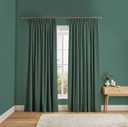 Corduroy Teal Curtain