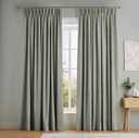 Corduroy Pale Grey Curtain