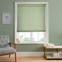 Campanile Soft Green Roman Blind