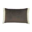 Fringe Opulence Chocolate Cushion