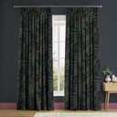 Midsummer Fern Navy Curtains