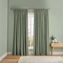 Organdy Sage Curtains