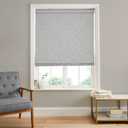 Organdy Dawn Roman Blind