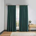 Organdy Teal Curtains