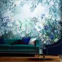 Fantasy Floral Twilight Bespoke Mural