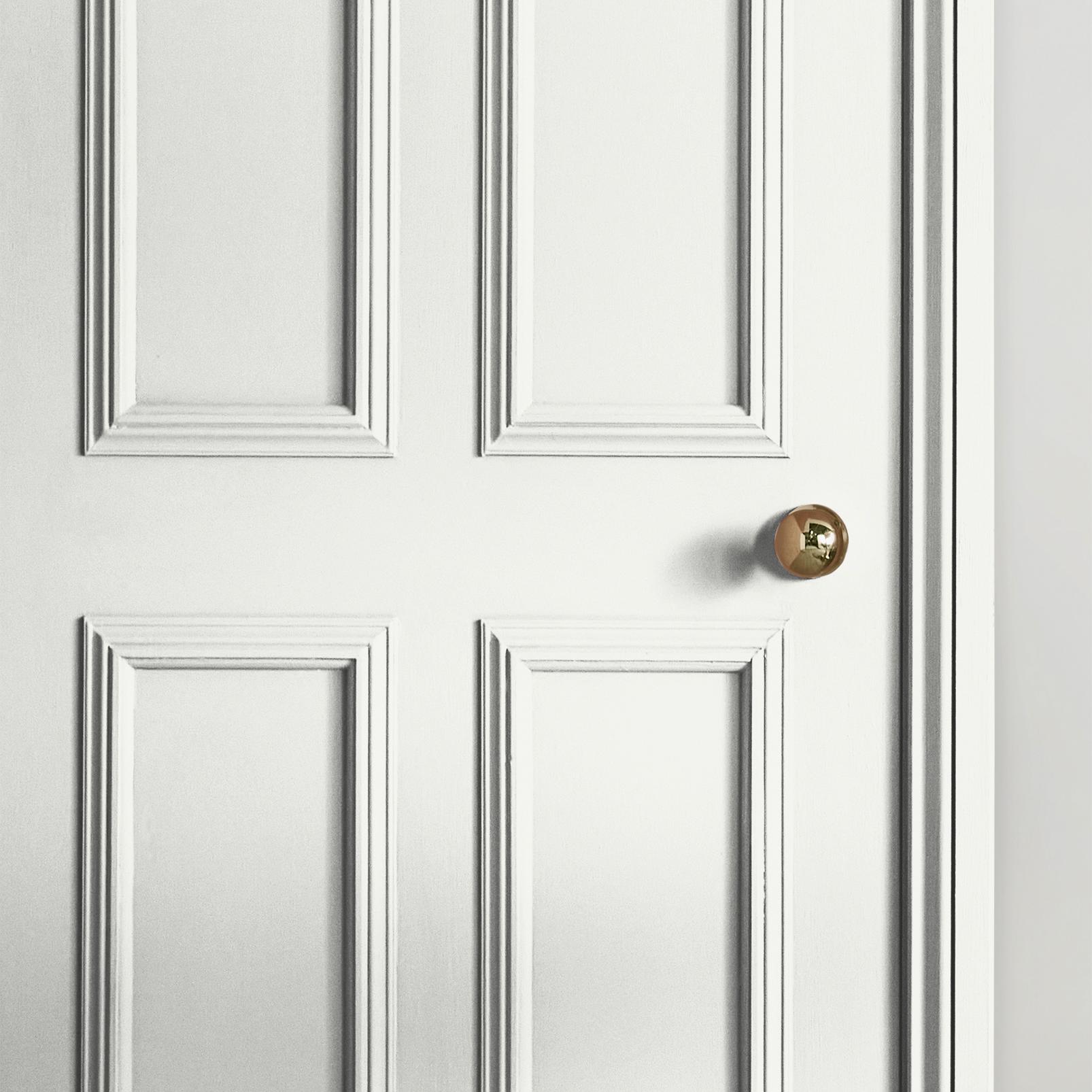 Glass Heart Painted door