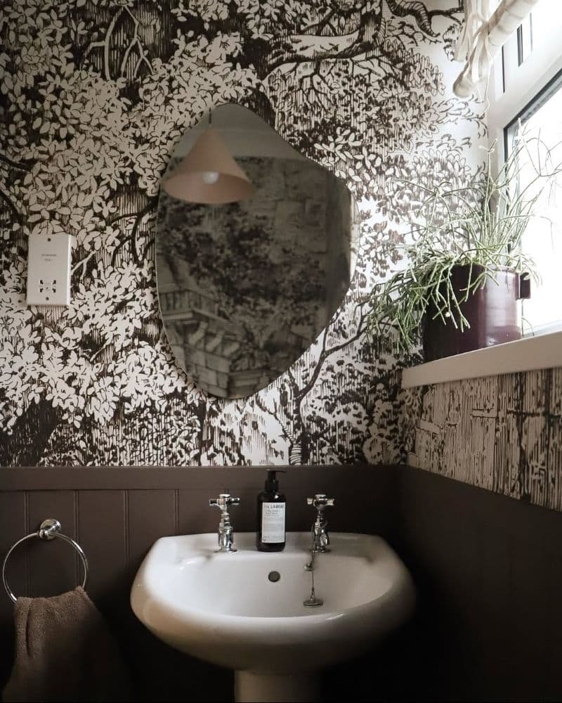 Rivington Folly Bespoke Mural & Elderton Paint Design & Colour of the Year 2025